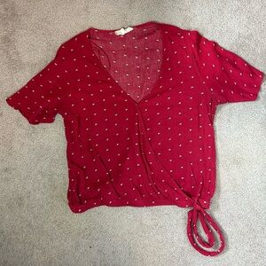 Light weight Red top